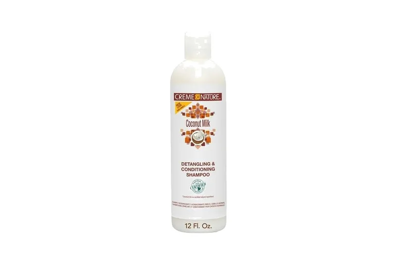 Creme of Nature DETANGLING & CONDITIONING SHAMPOO WITH COCONUT MILK 12OZ