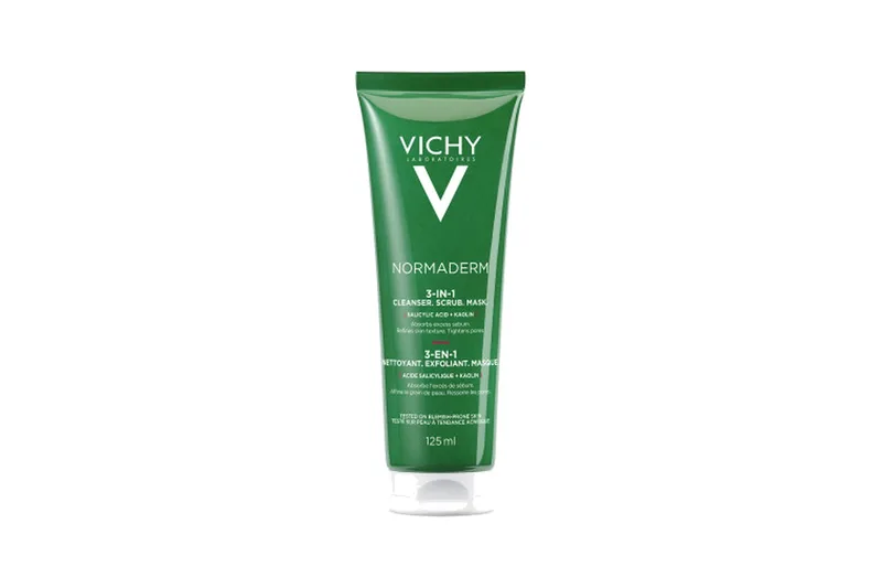 Vichy NORMADERM 3 IN 1 CLEANSER SCRUB MASK