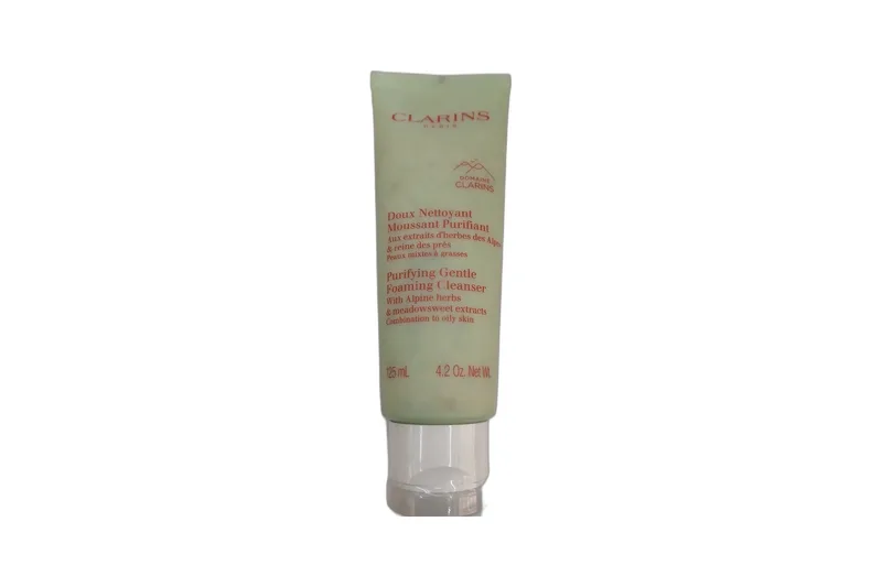 Clarins PURIFYING GENTLE FOAMING CLEANSER WITH ALPINE HERBS & MEADOWSWEET EXTRACTS