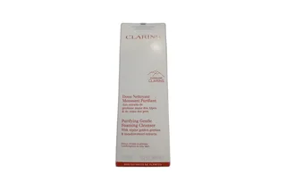 Clarins PURIFYING GENTLE FOAMING CLEANSER WITH ALPINE GOLDEN GENTIAN & MEADOWSWEET EXTRACTS FOR OILY SKIN 12