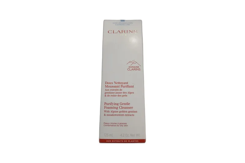 Clarins PURIFYING GENTLE FOAMING CLEANSER WITH ALPINE GOLDEN GENTIAN & MEADOWSWEET EXTRACTS FOR OILY SKIN 12