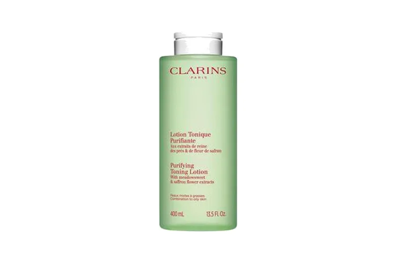 Clarins PURIFYING TONING LOTION WITH MEADOWSWEET & SAFFRON FLOWER EXTRACTS